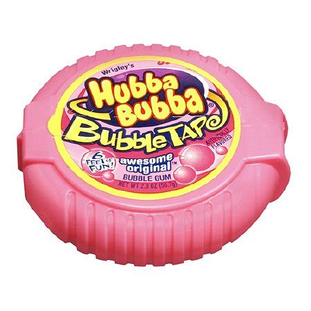 Individually wrapped bubble gum that has that. Wrigley's Hubba Bubba Bubble Tape Bubble Gum Original ...