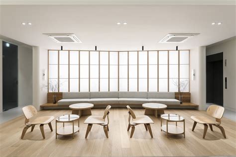 Type _ hospital size _115py status _completed location _gangnamgu, seoul date _2019. the red clinic — design2tone in 2020 | Clinic interior ...