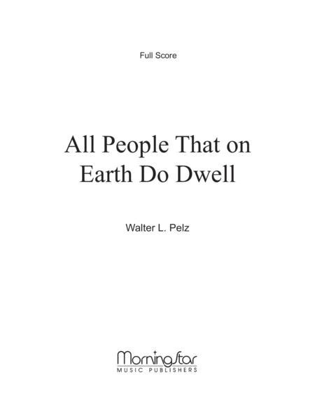 All People That On Earth Do Dwell Downloadable Full Score And