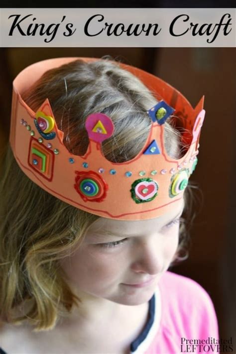Kings Crown Craft For Kids Tutorial