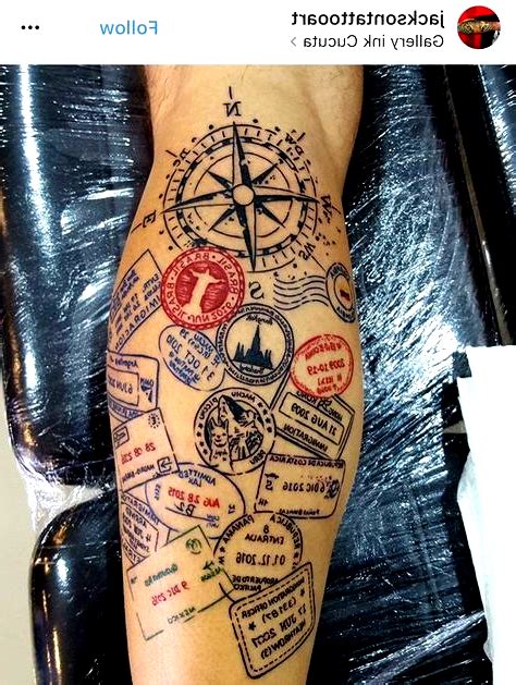 41 Ideas For Travel Tattoo World Tattoo Trends Tattoos