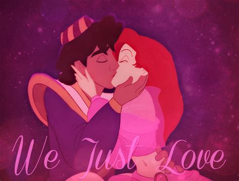 Aladdin And Ariel We Just Lovemy Design Disney Princess Movies Disney Princesses Disney