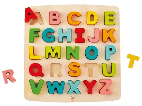 Abc Jigsaw Uppercase Wooden Wheel