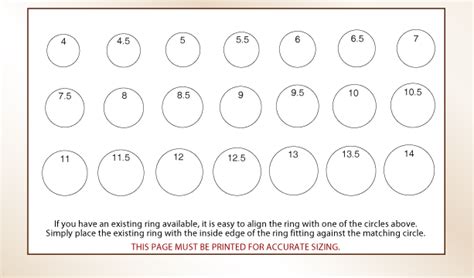 Fit Your Ring Size With Images Printable Ring Sizer Ring Sizer