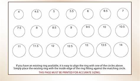 fit your ring size (With images) | Printable ring sizer, Ring sizer