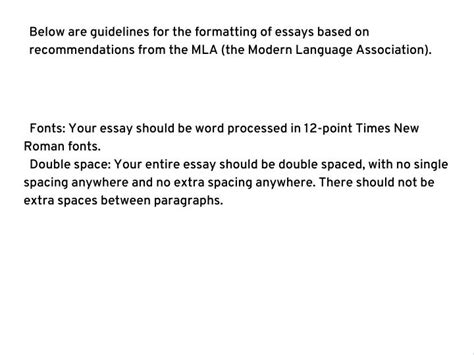 Double space makes content more legible and creates room for editing. Double Spaced Essay Format - Essay Writing Top