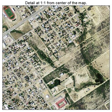 Aerial Photography Map Of Zapata Tx Texas