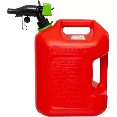 Scepter 5 Gal Smartcontrol Gas Can With Rear Handle Academy