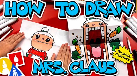 Find & download free graphic resources for surprised cat. How To Draw Crazy Veggie Mrs Claus Puppet - Folding ...