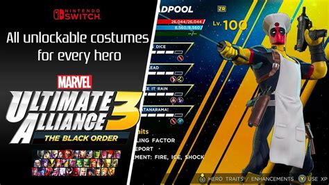 Marvel Ultimate Alliance Gold Edition Character Guide Passaapplications