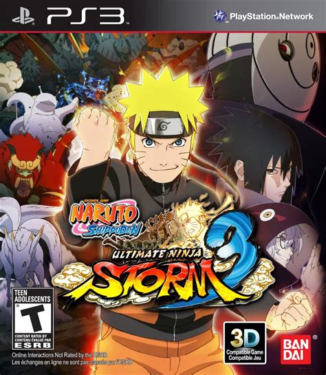 Naruto Shippuden Ultimate Ninja Storm 3 Aparece En El Registro De