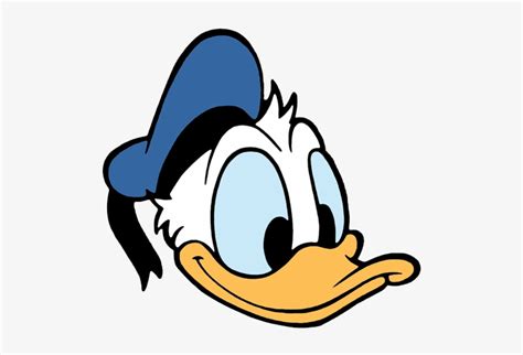 Duck Donalds Face Donald Duck Face Clipart Transparent Png 505x478