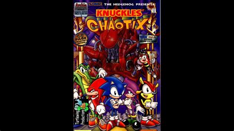 Knuckles Chaotix Comic Origins Youtube