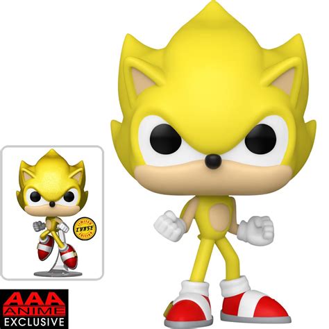 Sonic The Hedgehog Super Sonic Funko Pop Vinyl Figure 923 Aaa Anime