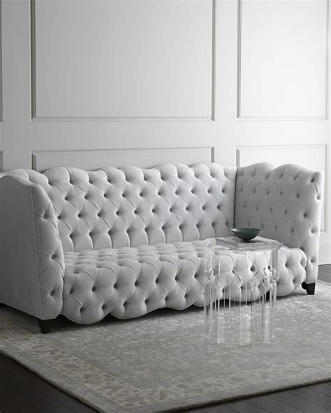 Tufted Polyester Sofa