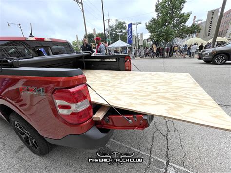 My Maverick Pics From Chicago W Plywood Fit In Bed And Rear Sliding