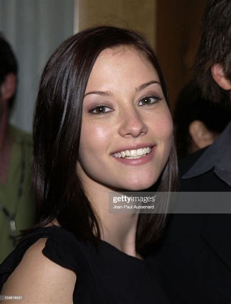 Chyler Leigh During 2002 Fox Summer Tca Party At Sky Bar At The