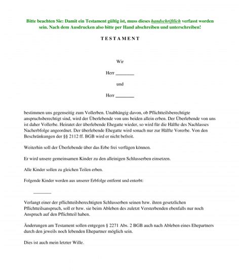 Antragsformulare können online ausgefüllt und ausgedruckt werden. Berliner Testament Zum Ausdrucken | Kalender