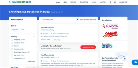 Best Hospitality Job Portals For Dubai Gulf Jobs Soeg Jobs
