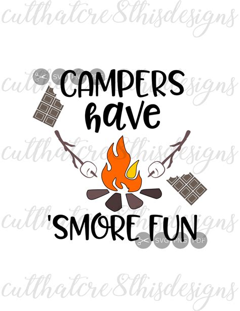 Funny Camper Sayings Svg