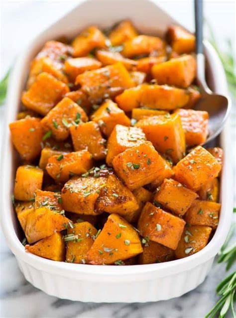 Roasted Butternut Squash Easy And Delicious Side