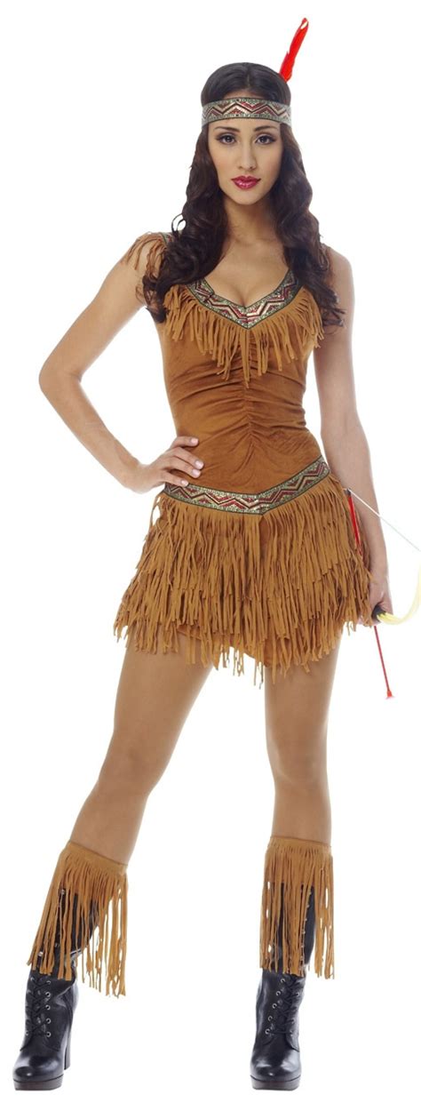 Sexy Native American Indian Maiden Costume Mr Costumes