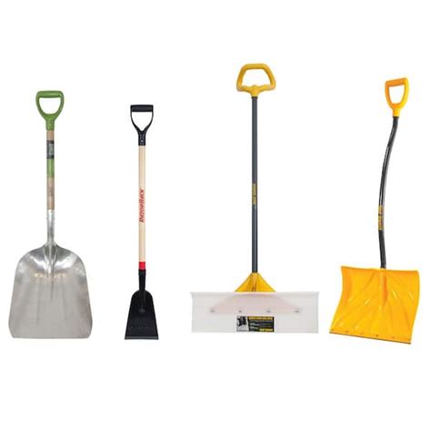 True Temper 4 Piece Deluxe Snow And Ice Removal Combo With Shovel