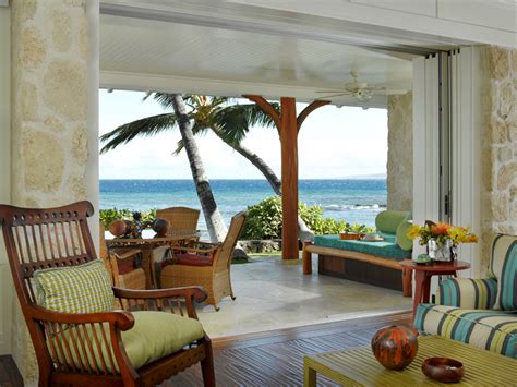 Hawaii Beach House Tropical Living Room Hawaii By Michelle