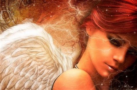 I Love Angels Angel Angel Art Redhead Art