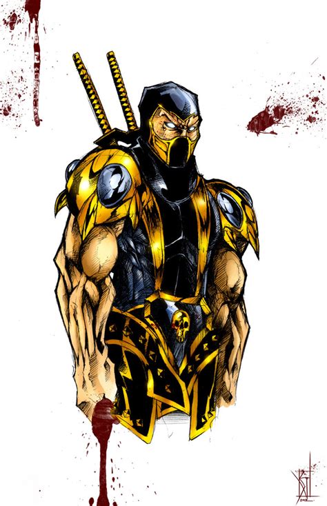 Mortal Kombat Scorpion By Therisingsoul On Deviantart