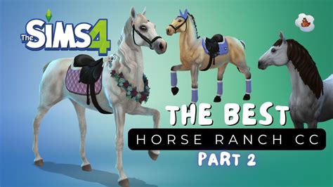 🐴 Best Sims 4 Horse Cc Mods Part 2 Horse Ranch Custom Content For