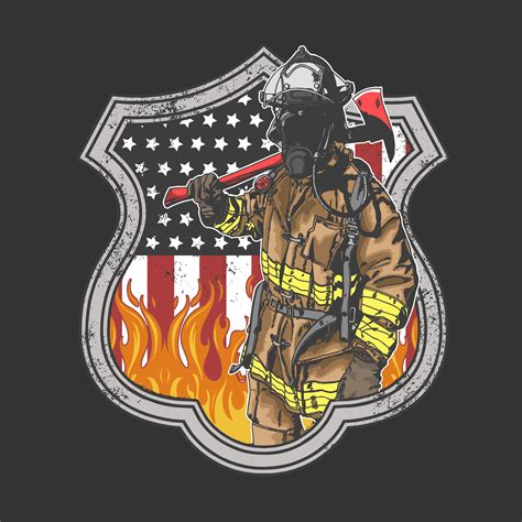 9 Best Ideas For Coloring Firefighter Logo Vector
