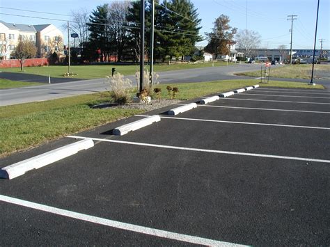 Concrete Parking Blocks | Concrete Parking Lot Stops & Bumpers