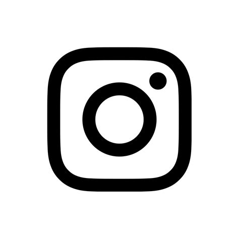 Instagram Logo Png Black Insta De