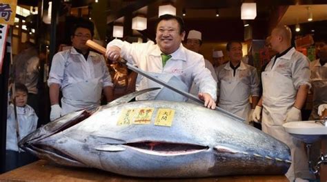 Pemilik Restoran Sushi Ini Beli Tuna Raksasa Seharga Rp 44,9 Miliar
