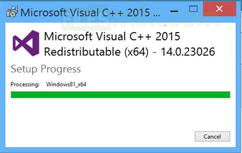 The redistributable packages installed visual c++ 2015 components required to run applications developed using visual. Microsoft Visual C++ 2015 Redistributable Download for ...