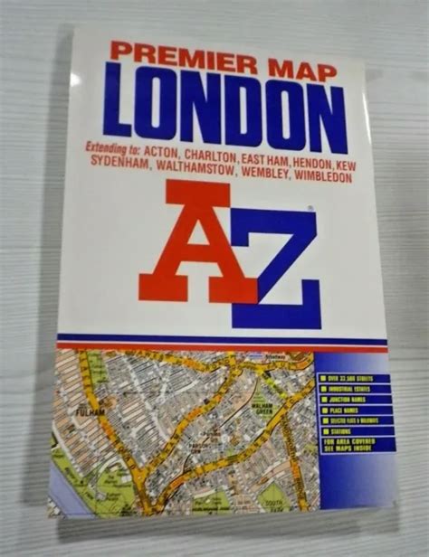 A Z Premier Street Map Of London Street Maps And Atlases S