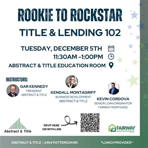 Rookie To Rockstar | Fairway Mortgage