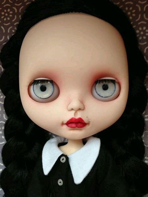 wednesday addams custom dolls dolls blythe dolls