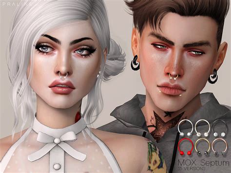 Pralinesims Septum In 35 Versions All Emily Cc Finds