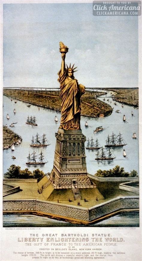 Statue Of Liberty Aka Liberty Enlightening The World 1884 Click