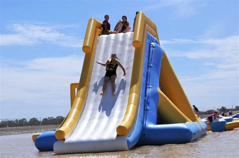 Lake Inflatable Water Games For Adults Bouncia Water Inflatable Park