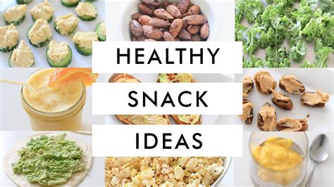 10 Healthy Snack Ideas Everyone Should Know Youtube