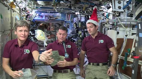 Christmas In Orbit Astronauts Make Merry Aboard The Space Station Space
