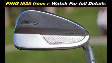Ping I525 Ping I525 Review Ping I525 Irons Watch Full Details Ping I525 Specs Ping