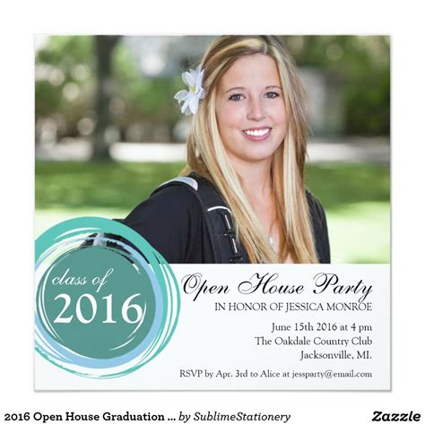 Graduation Open House Invitations Open House Graduation Invitations
