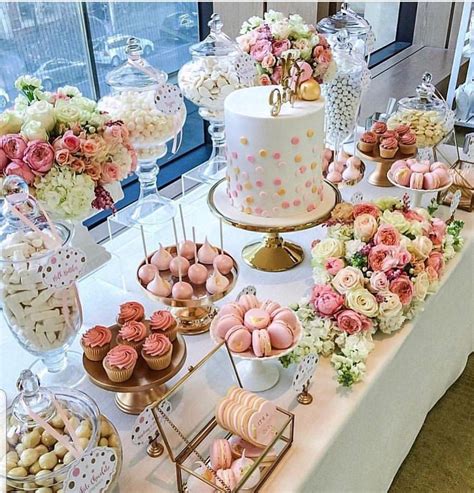 Pin By Sabrenia Kelleylewis On Party And Entertaining Wedding Dessert Table Bridal Shower