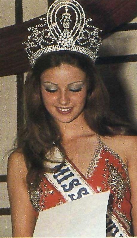Miss España 1973 And Miss Universe 1974 Amparo Muñoz E Miss Universe