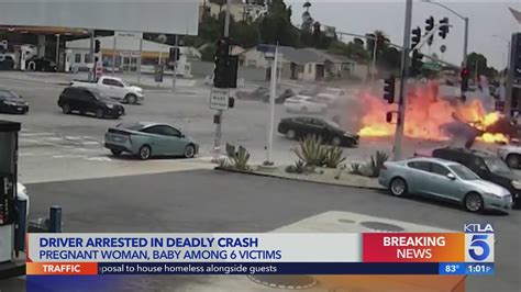 Driver Arrested In Deadly Crash Youtube
