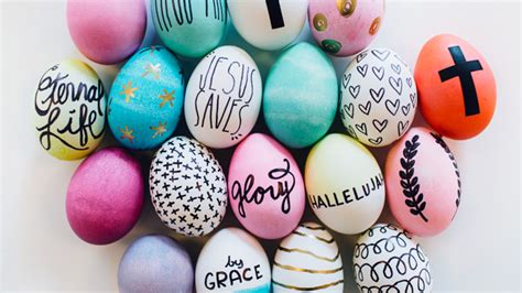 15 Easy And Creative Easter Egg Decorating Ideas Happy Easter 2020